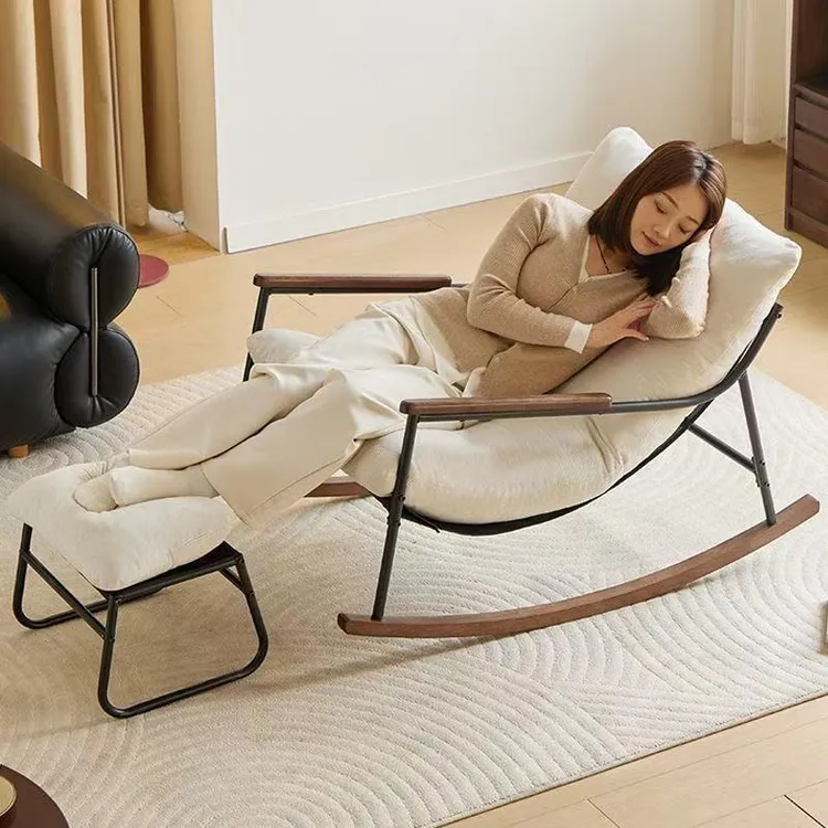 摇摇躺椅摇椅成人儿童客厅休闲懒人沙发沙发椅家用卧室网红可摇躺
