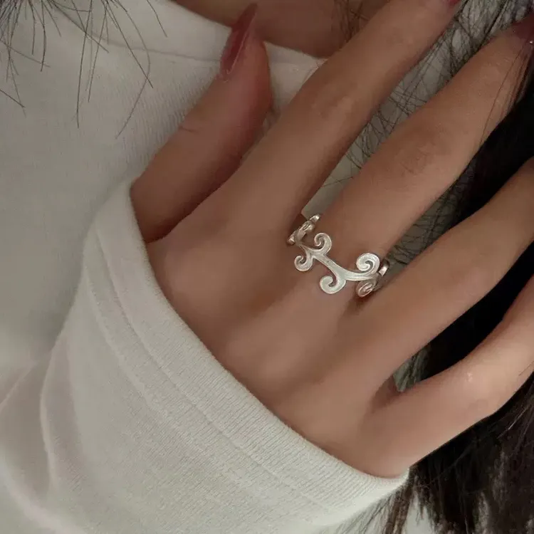 925银戒指 S925纯银oyu戒指