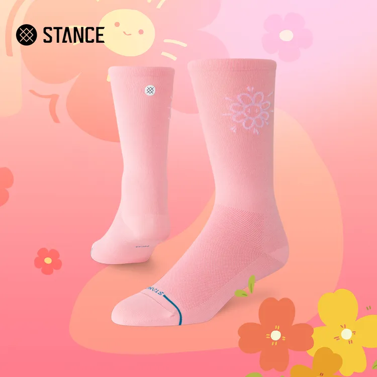 STANCE 骑行团定制骑行袜418中筒袜子专业运动男女时尚户外春夏舒