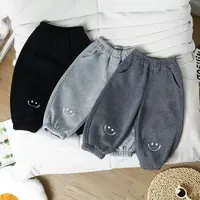 小鹿儿童一体绒裤
