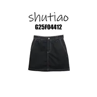 【SHUTIAO】2025秋冬:新款小众设计款短裙G25F04412