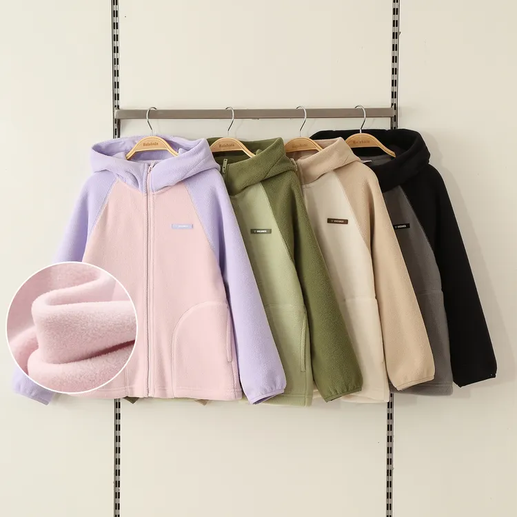 巴拉优选男女童外套儿童摇粒绒上衣中大童冬2025新款202425105201