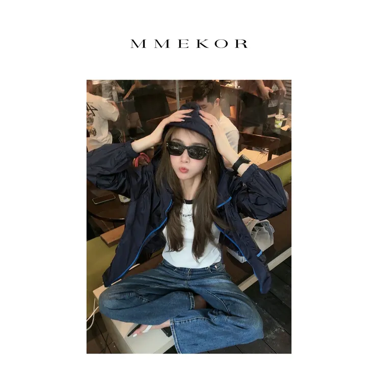 MMEKOR“布莱顿”外套  2025新款秋款摩登街头百搭外套 30203