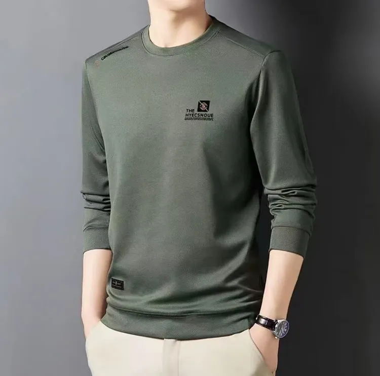 2025秋季新款男士百搭休闲显瘦高弹卫衣