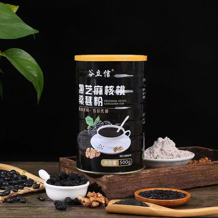 黑芝麻核桃桑葚粉健康细腻头发营养美味可冲饮代餐早餐