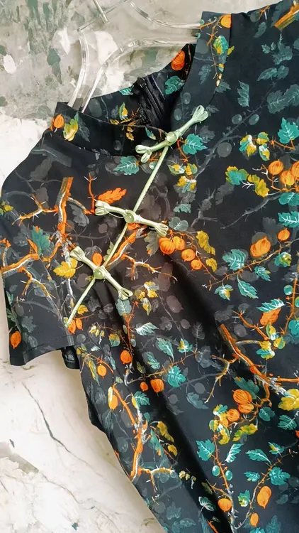 新中式大码女装亚洲古典美气质