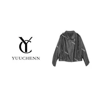 《YUUCHENN》运补-6-经典复古帅气皮衣外套 1786