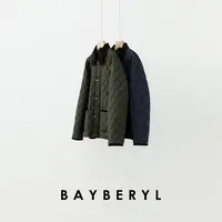 BAYBERYL老贝帕达*3M灯芯绒领菱格休闲时尚秋外套YRF5H0141-9/27