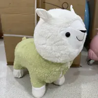 （牛）毛绒羊驼仿真模型