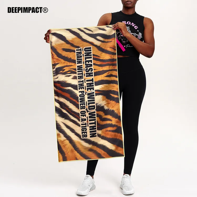 DEEPIMPACT健身速干运动毛巾瑜伽游泳浴巾大铺巾网球篮球擦汗便携