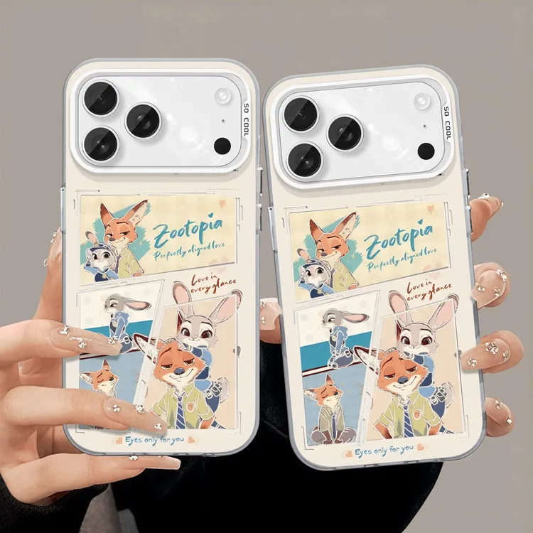 卡通朱迪尼克创意手机壳适用于多型号手机防摔新款轻薄情侣全包