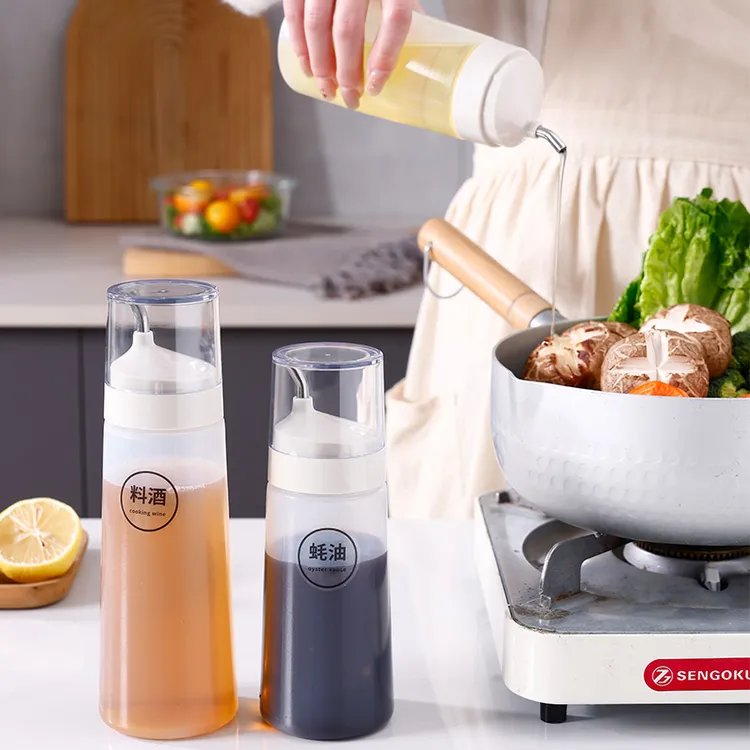 抢【包邮】调料瓶分装挤酱瓶油瓶蚝油沙拉酱挤压酱油瓶醋壶酱料瓶