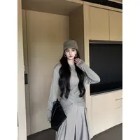 有洧Youwei【摩登召唤】厚款秋季通勤薄款气质针织打底衫25SS0617