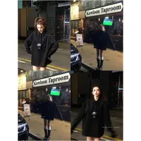 婉君【黑色领带】小众设计高级感领带衬衣LWJ22B2C365