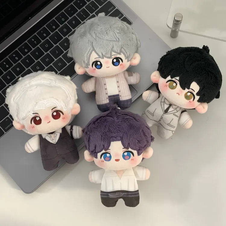 恋与深空10cm印花体同人沈星回祁煜黎深秦彻夏以昼棉花娃娃原创