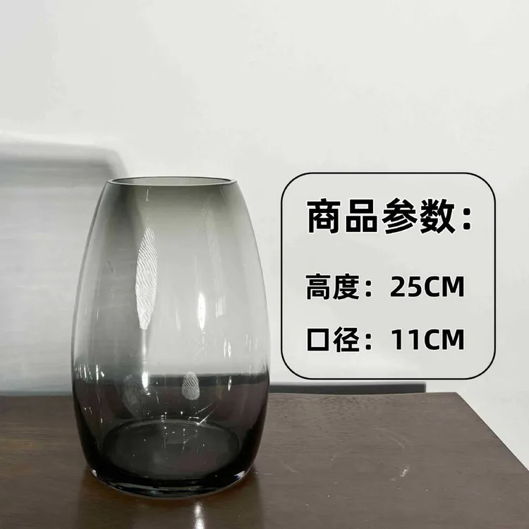 玻璃花瓶原色高品质多规格可摆放餐桌用于鲜切花装饰