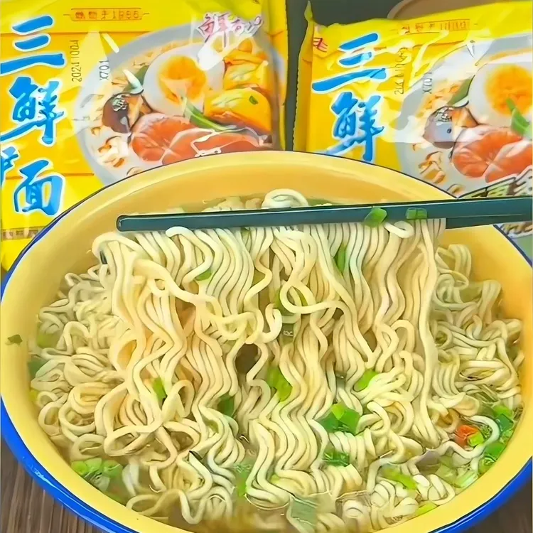 经典原味童年华丰三鲜伊面7080泡面速食办公宿舍懒人方便面美食品