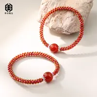 【举石珠宝】T0915-4505-5石榴石手串（一件/多样性发/单颗约2mm）S