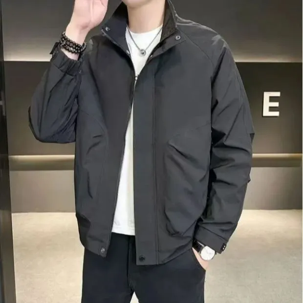 TUCANO/啄木鳥立领夹克男时尚帅气简约秋冬加棉加厚百搭休闲外套