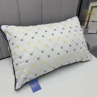小玲子 枕芯 篮网  衔绣小方格  一只