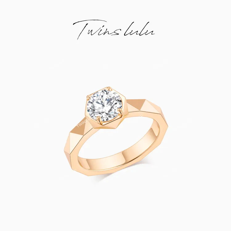 TWINS LULU 轻奢小众时尚经典饰品戒指TSS6936