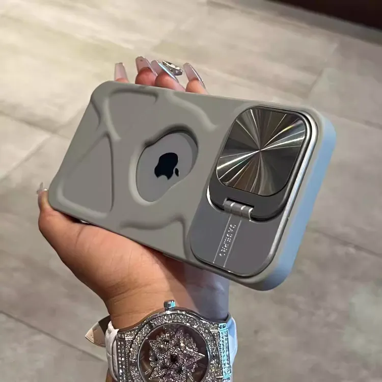 液态硅胶软壳适用iPhone17promax手机壳漏标苹果16/15/14镜头支架