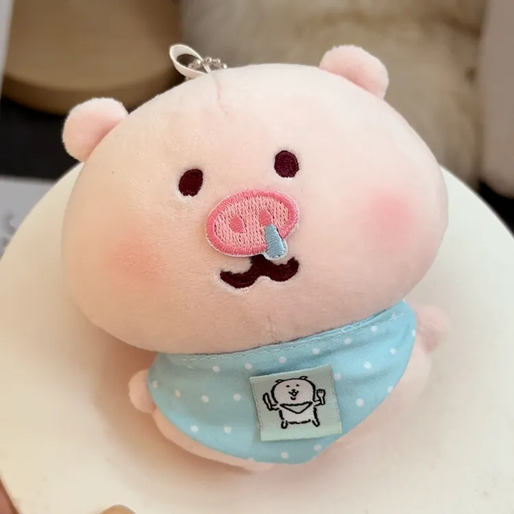肥美Q弹子超兄“自嘲熊小肥猪的时候“周边毛绒挂件钥匙扣女生礼物