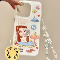 看报修勾适用苹果iphone小米15promax防摔vivo华为oppo手机壳女