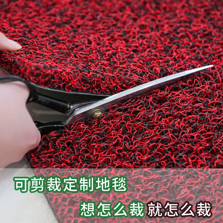 圈地垫进门入户门垫门厅防滑垫家门口防滑防水塑料蹭土脚垫地毯1