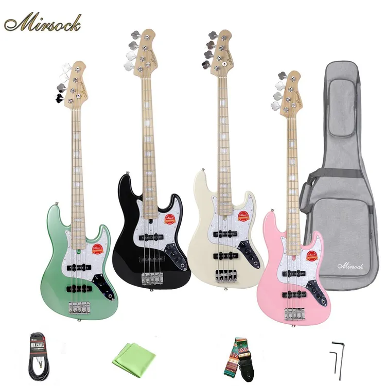 MIRSOCK米尔索克JBmini儿童电贝斯6岁以上通用四弦贝司低音吉他