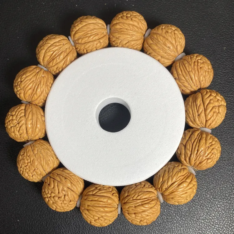 桃核手串21-24mm龙鳞王柳叶脑纹矮桩精品野生桃核打底颗颗沉水