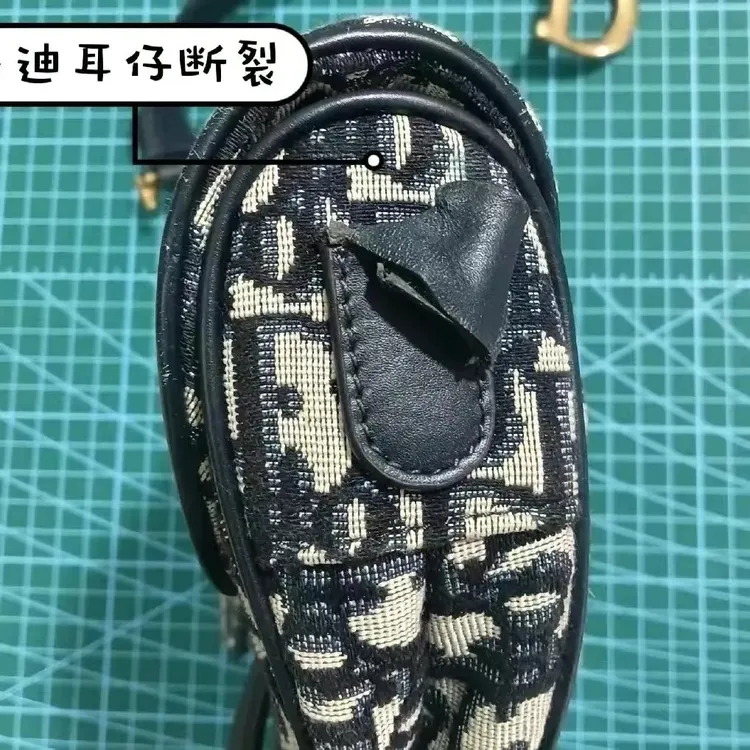 都美嘉龙真皮侧耳扣双层包包挂扣多用途挂件头层牛皮女包D字扣