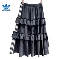adidas/阿迪达斯三叶女子运动休闲半身裙裙子KQ6505