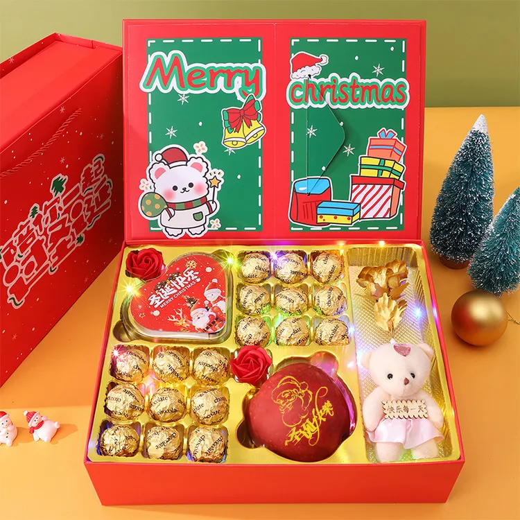 德芙巧克力新款圣诞节刻字平安果礼物礼盒装送孩子女朋友生日