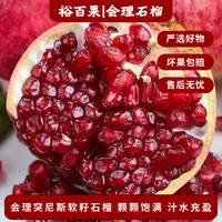 裕百果四川会理突尼斯软籽石榴新鲜应季水果多仓发货