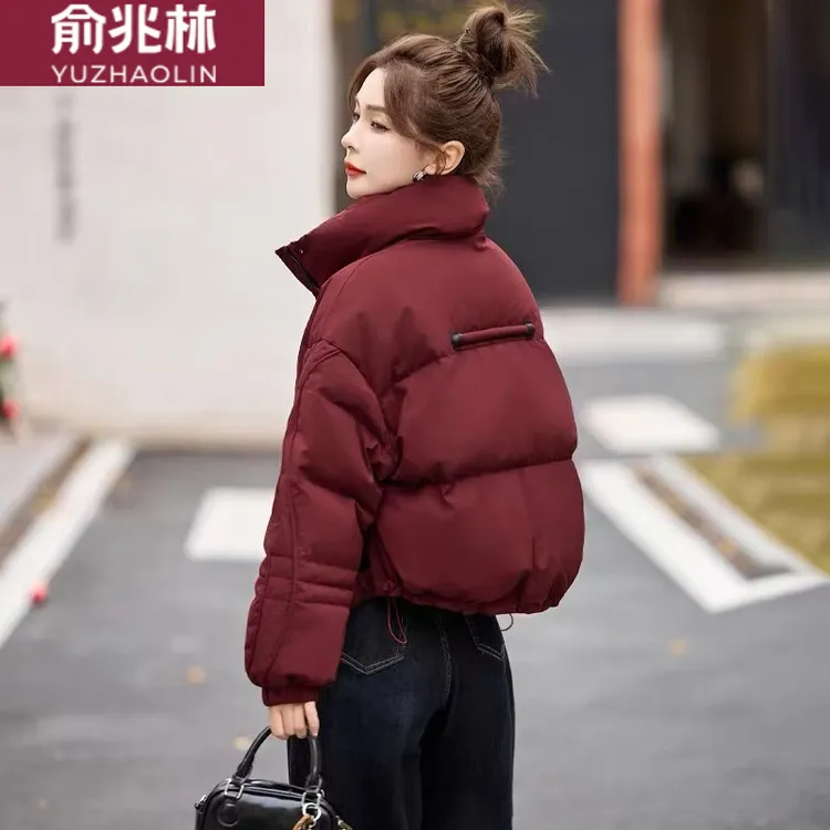 俞兆林短款服女冬季2025新款爆款洋气妈妈小个子好看保暖加厚外套