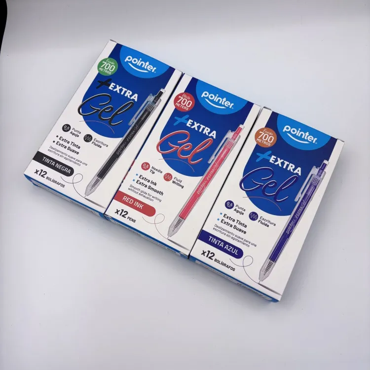 速干大容量刷题笔ST头0.5mm黑色红笔按动中性笔学生刷题必备