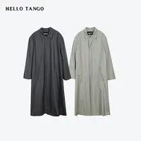 HELLOTANGO《马德里限定》秋冬高级感暗扣翻领宽松西装外套24870#