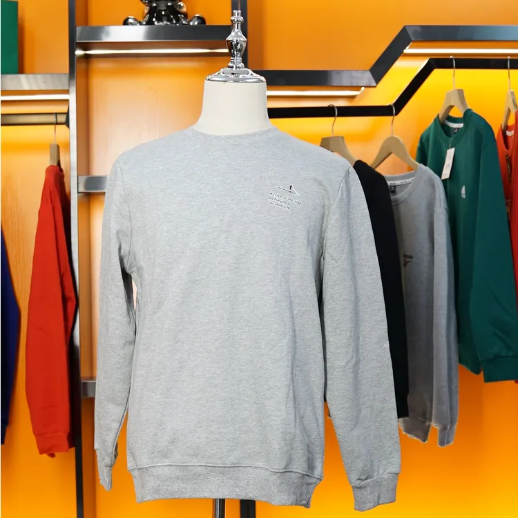 春秋冬季常规款秋冬圆领耐磨卫衣男装印花套头衫秋季