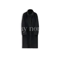 懒猫nono│Saynono 时尚气质立领百搭双面呢大衣+送腰带 H1026X