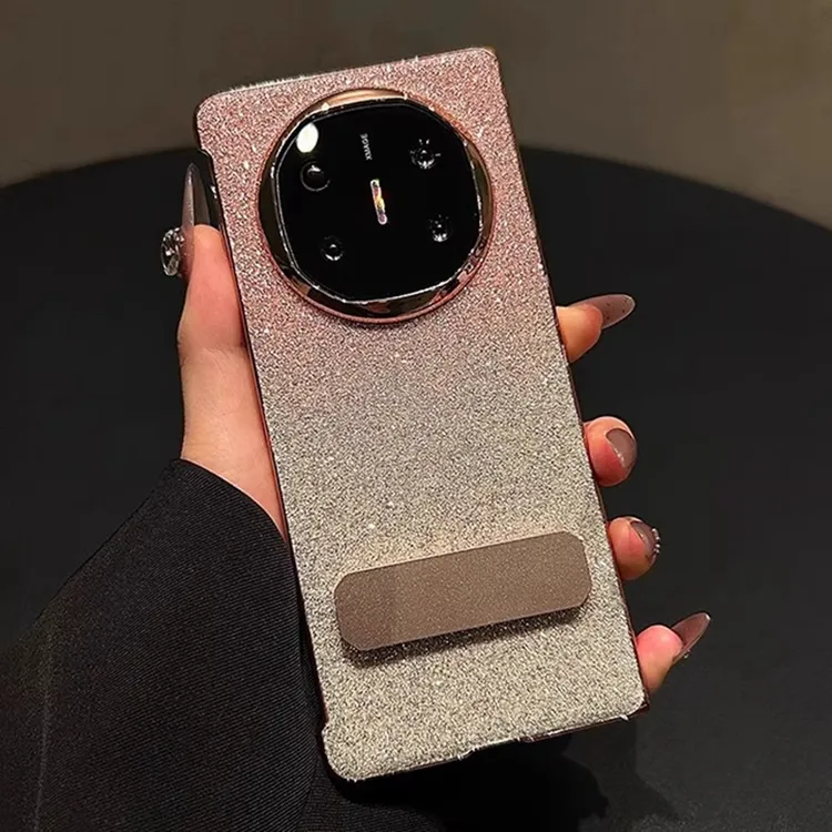 满天星渐变闪粉支架壳适用华为matex6手机壳新款X5超好看保护套女