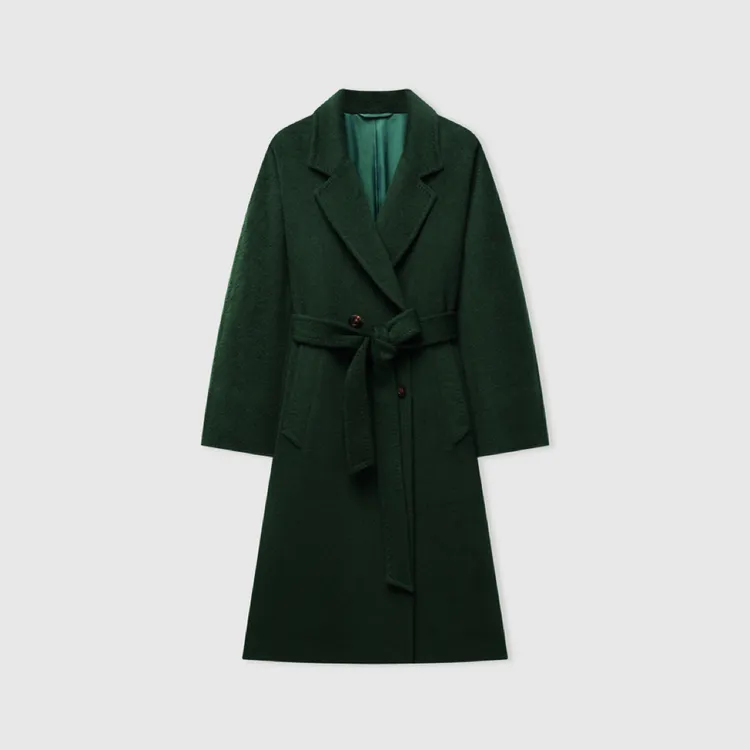 【冬姐自主品牌】VOR 100%baby羊驼毛呢大衣 V25300566