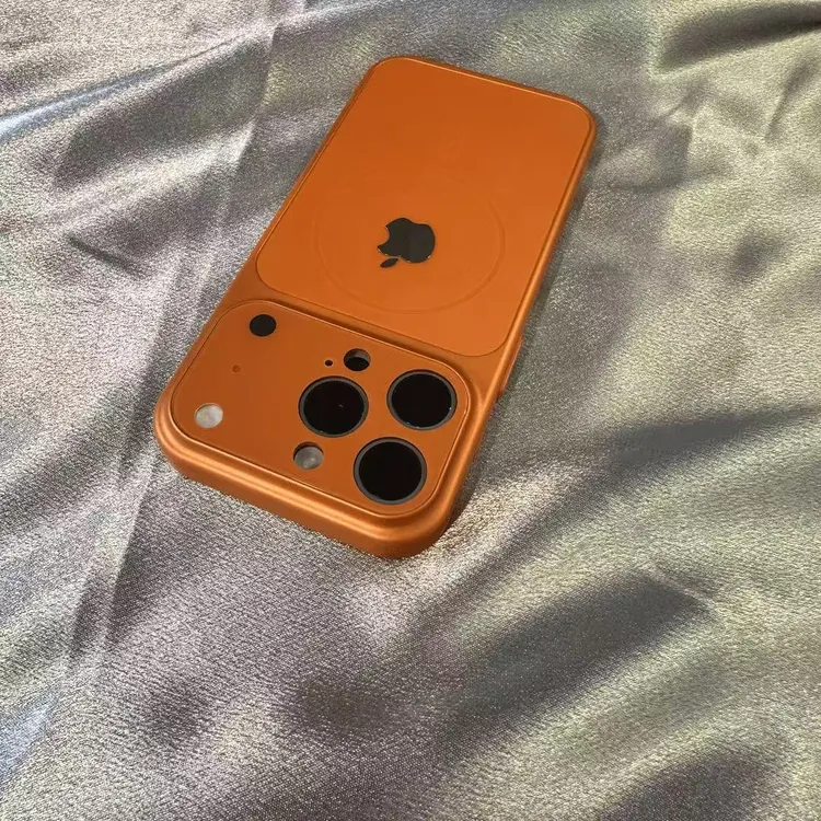 秒变17康宁玻璃磨砂手机壳适用iPhone16promax苹果15/14/17pro硬