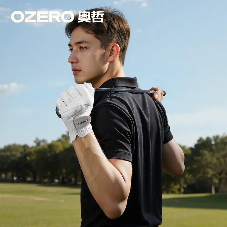 OZERO/奥哲高尔夫手套单只男女士防滑耐磨运动专业超纤透气左右手