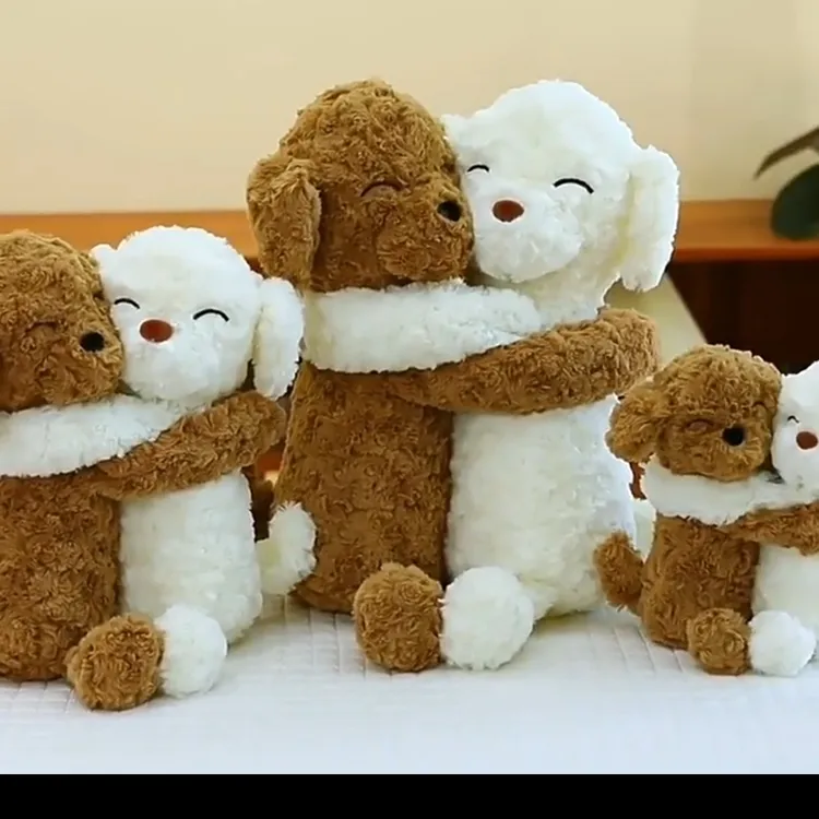 mchugs玩偶哈莫尔拥抱小狗情侣玩偶毛绒玩具情人节礼物生日礼物