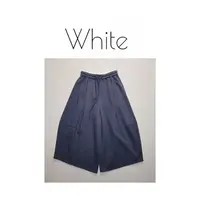 【木言】立体剪裁阔腿九分休闲卫裤