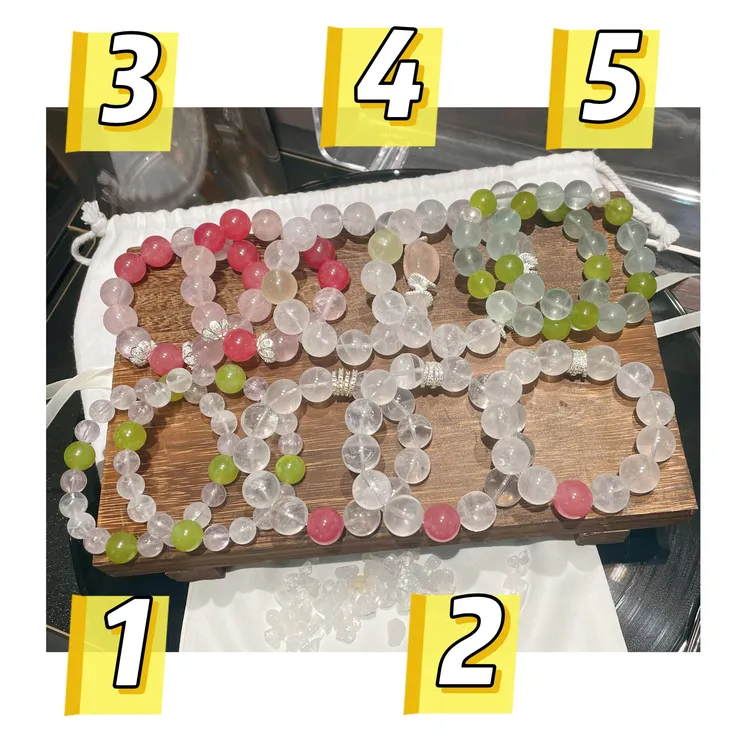 【特价89】无售后！新号福利 细节看直播 全天然水晶手串 介意勿拍！！