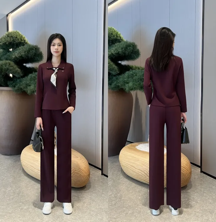 2026春季大码女装休闲时尚显瘦显高遮肉年轻减龄运动套装