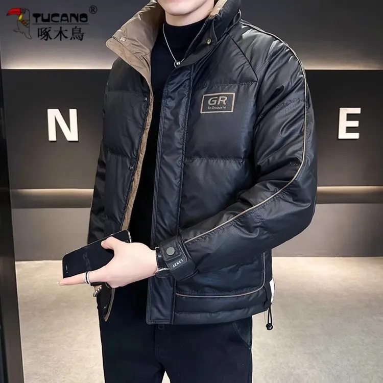 TUCANO/啄木鳥2025新款男士冬季棉服外套时尚立领帅气百搭