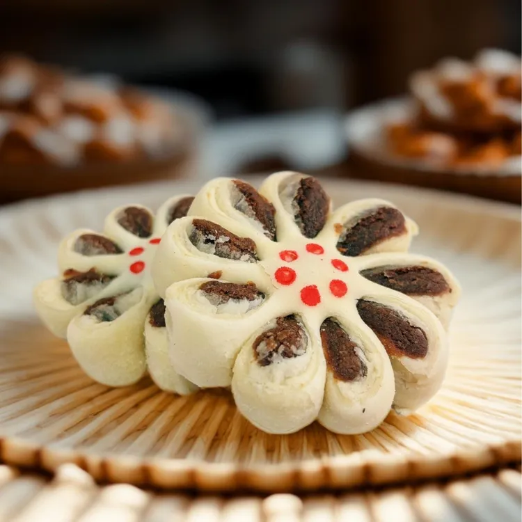 塞外八味香八件糕点牛舌饼枣花酥老婆饼传统中式酥皮点心特色小吃